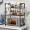 Kitchen Storage Rack Microwave Shelf Organizer MultiLayer Condiment Shelf Simple Countertop Tidying