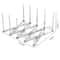 Retractable Storage Rack SpaceSaving Pot Lid Holder Heavy Duty Stainless Steel Plate Dish Rack For