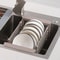 Stainless Steel Kitchen Sink Drain Rack Extendable Dish Drying Rack Fruit Vegetable Washing Drainer 4