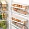 Slide Type Egg Carton Double Automatic Egg Roller, Refrigerator Side Door Egg Storage, Kitchen Counter top Egg Holder