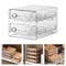 Egg Clear DoubleLayer Drawer Stackable Egg Container For Refrigerator FreshKeeping Box For Egg Stor 0