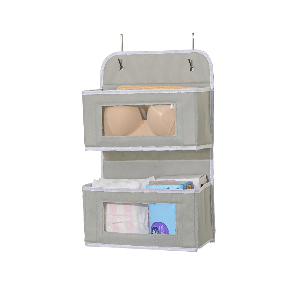 Over The Door Hanging Organiser Extra Large MultiLayer Storage Bag Toys Dorm Room Essentials Close 6