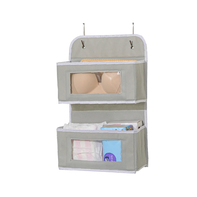 Over The Door Hanging Organiser Extra Large MultiLayer Storage Bag Toys Dorm Room Essentials Close 6