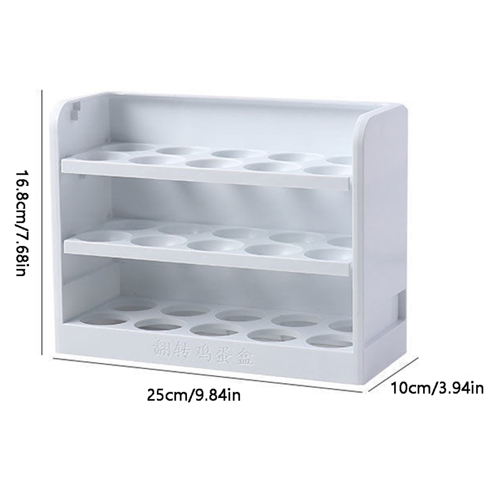 Egg Rack for Kitchen Counter, Refrigerator Storage Rack, Durable Design for Easy Organization