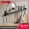 Wall Mounted Kitchen Hook Rack NoPunching Wall Hangers Rail Kitchen Utensils Rack Spoon Shovel Chop 11