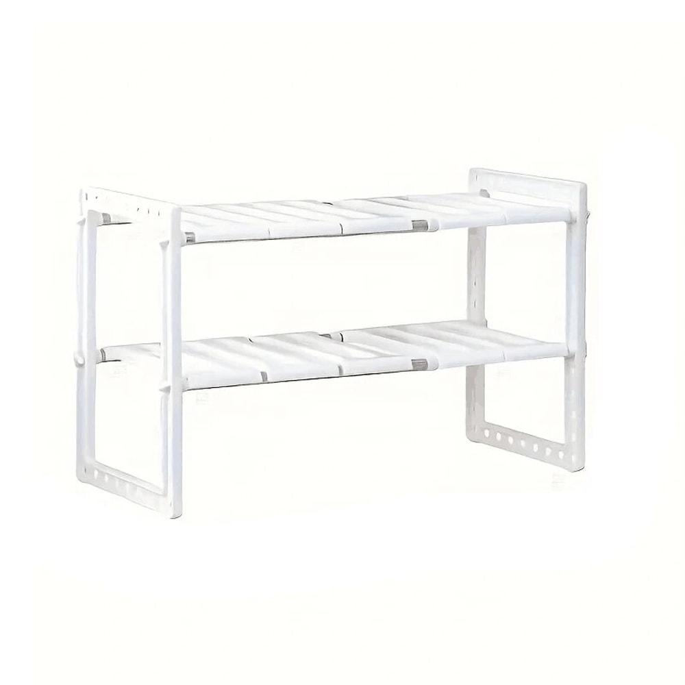 Cabinet Organizer Shelves Stack Able Kitchen Counter Shelves Pantry Organizer And Storage For Home 5