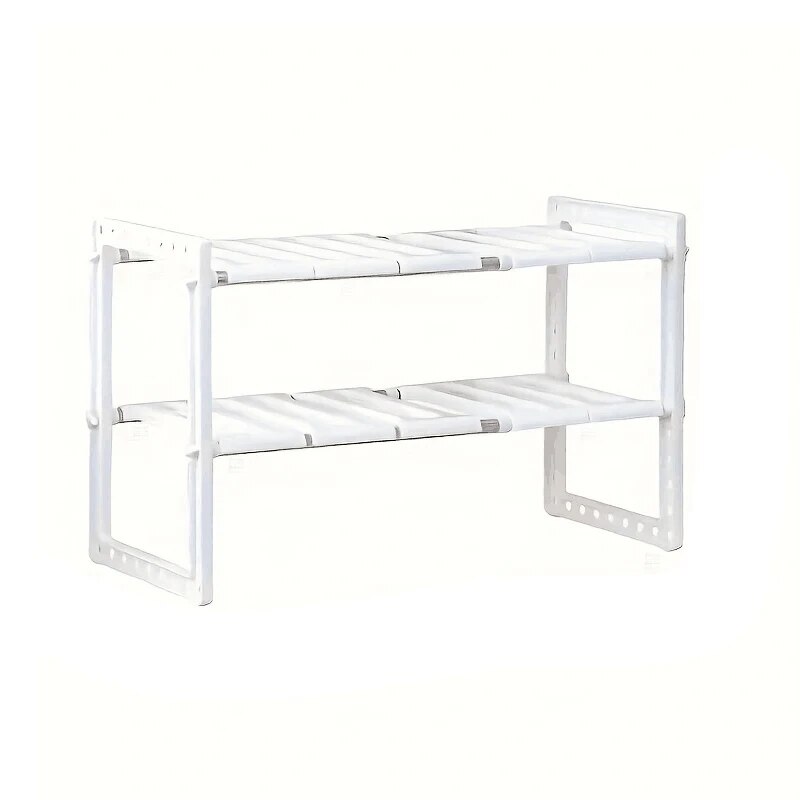 Cabinet Organizer Shelves Stack Able Kitchen Counter Shelves Pantry Organizer And Storage For Home 5