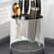 Rotation Knife Holder Stand Multifunctional Rotating Knives Stand Removable Chopsticks Cutlery Uten 3