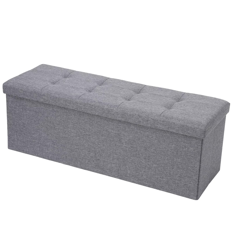 Storage Ottoman Bench Foot Rest Stool For Bedroom Entry Way Living Room Stylish And Functional Furn 4