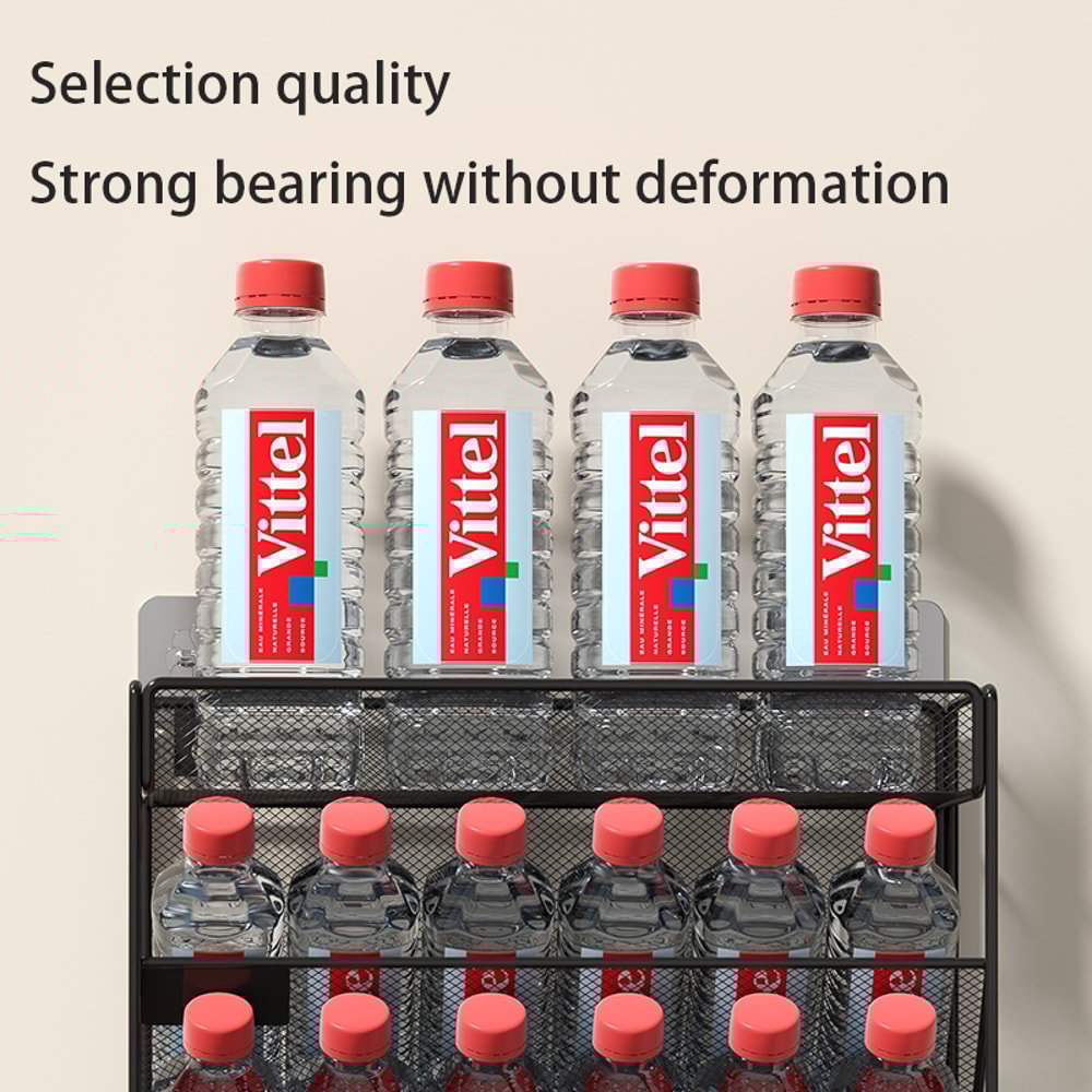 Desk File Organizer Mesh Hanging Wall Mount Document Organization Stand Desktop Vertical Mail Paper 4