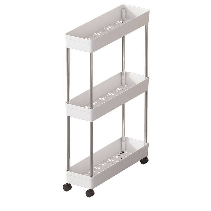 MultiLayer Kitchen Rack Floor To Floor Storage Rack Household Microwave Stove Shelves Multi Scene T 6