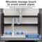 Shelf Under The Sink Flexible Layered Rack Cabinet Organizer Sundries Telescopic Holder Countertop