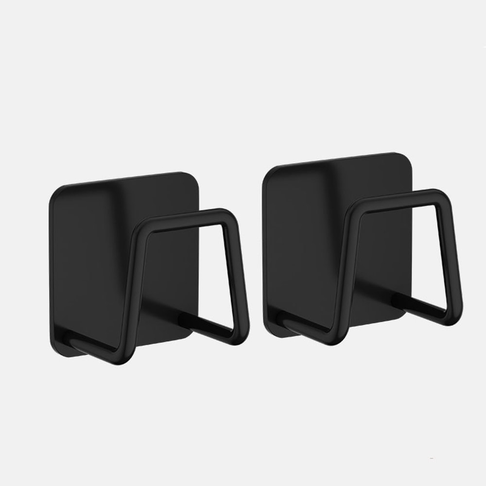 NonPerforated WallMounted Kitchen Shelves Cutting Board Storage Racks Pot Lid Racks Hooks Sink Drai 7