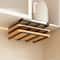 Kitchen Hanging Organizer Rack With Hooks Under Cupboard Paper Towel Holder Rags Hanger Cutting Boa 3