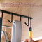 Cabinet Mug Hook Hanging Cup Holder Multi Functional Wardrobe Row Hook Organizer Save Storage Space 3