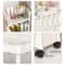 Slim Rolling Storage Cart Mobile Organiser With Slide Out Trays Space Saving Storage For Bathroom L 1