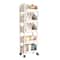 Slim Rolling Storage Cart Mobile Organiser With Slide Out Trays Space Saving Storage For Bathroom L 5