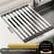 Stainless Steel Kitchen Sink Drain Rack Sink Dish Rack Fold Able Telescopic Drain Basket Organizer 7