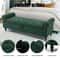 Storage Ottoman With Upholstered Tufted Design End Of Bed Storage Bench For Living Room And Bedroom 0