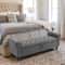 Storage Ottoman With Upholstered Tufted Design End Of Bed Storage Bench For Living Room And Bedroom 6