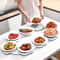 Dining Table Rotating Food Tray Foldable Space Saving Dish For Outdoor Family Picnic Easy Assemble 0
