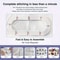 Dining Table Rotating Food Tray Foldable Space Saving Dish For Outdoor Family Picnic Easy Assemble 3
