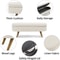 LinenCovered Storage Ottoman Bench FlipTop With Safety Hinges Stylish Home Storage Solution 4