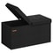 Storage Ottoman With Flipping Lid Fold Able Storage Bench Entry Way Organization 0
