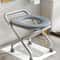 Stainless Steel Toilet Chair Folding Mobile Toilet For Elderly Pregnant Women Squat Stool With Stor 6