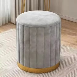 light luxury makeup stools, round vanity chairs, sofas, bedroom side storage bench