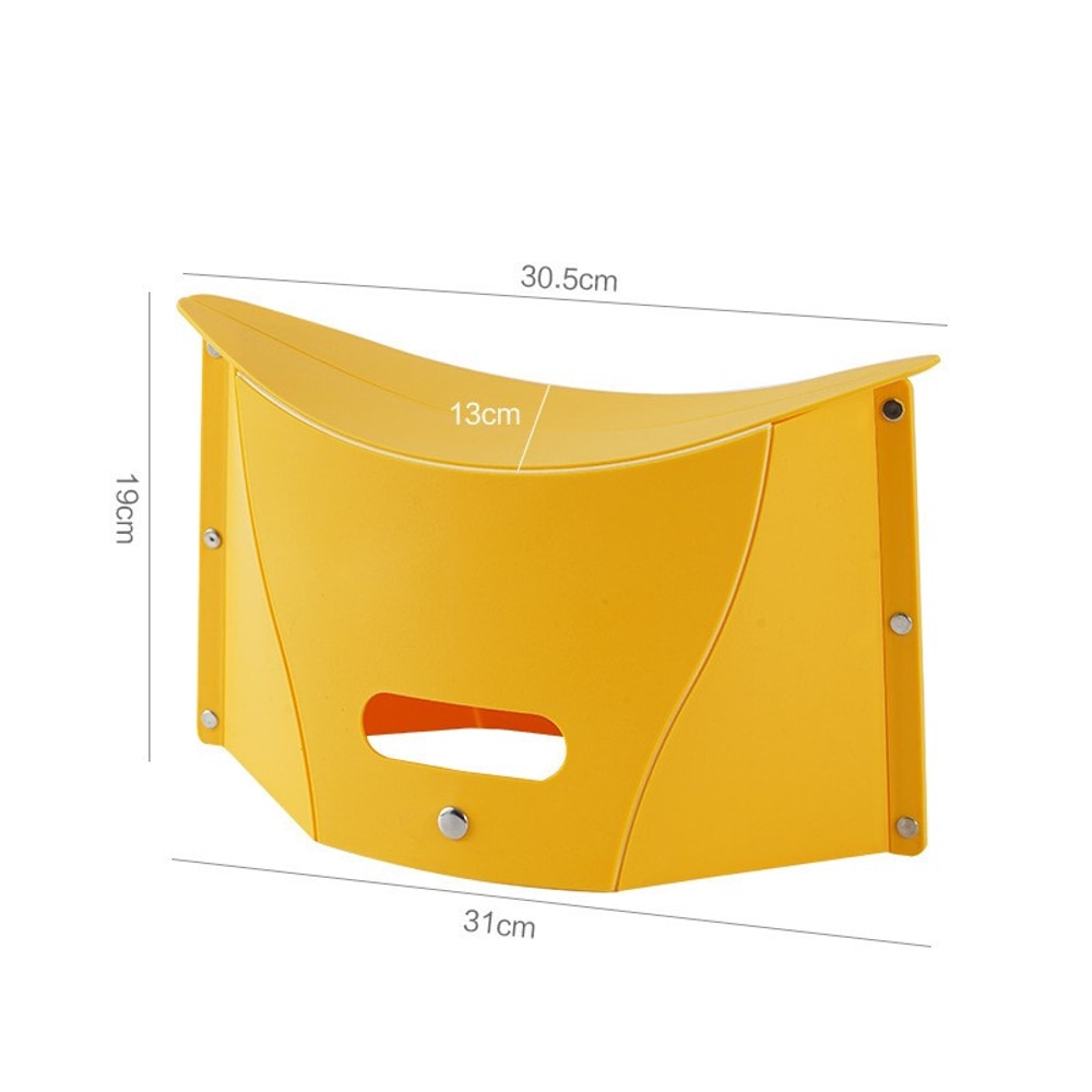 Portable Folding Stool For Outdoor Camping Fishing MultiFunctional Chair With Handheld Basket Stora 8