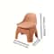 Plastic Circular Stool Household Chair With Backrest Small Stool Durable Portable Suitable For Livi 2