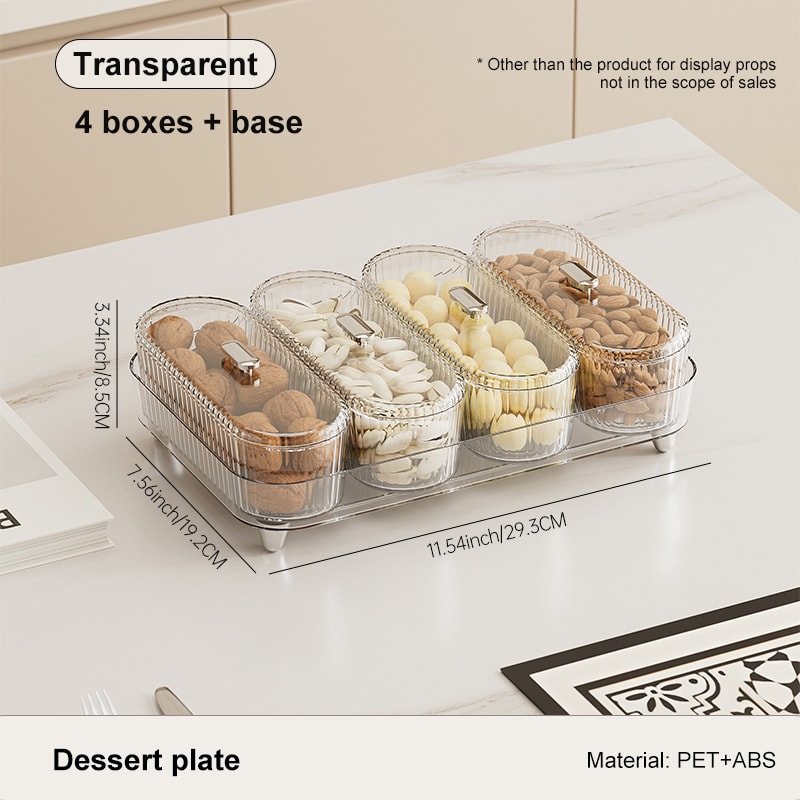 Piece Of Home Living Fruit Bowl For Living Room Simple Style Nut And Dry Fruit Container With Lid 6