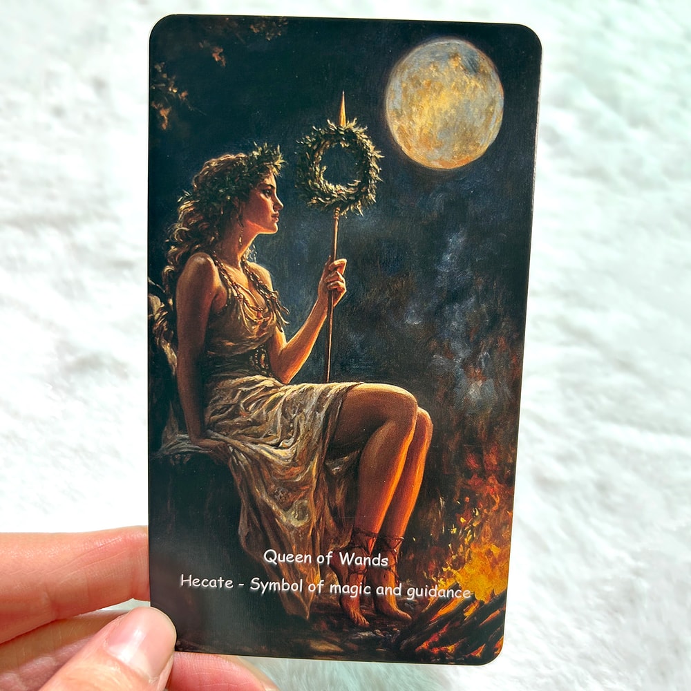 Tarot Greek Mythology Divination Rune Board Game, Classic Theme, Innovative Illustration Keywords