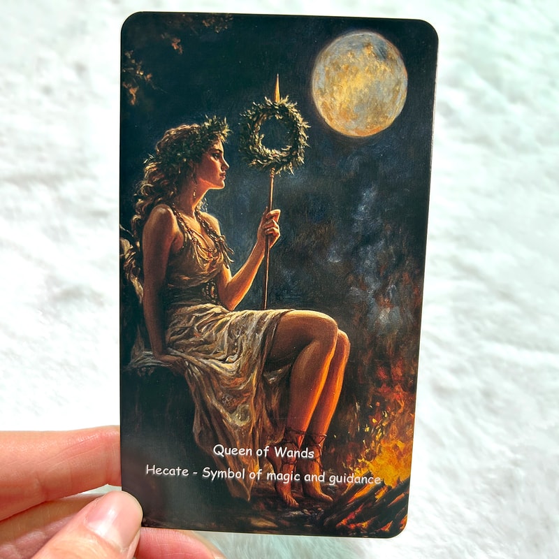 Tarot Greek Mythology Divination Rune Board Game, Classic Theme, Innovative Illustration Keywords