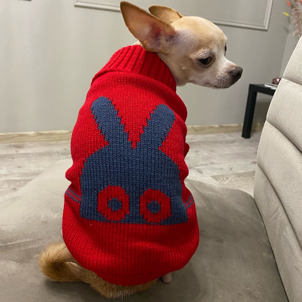 Warm Pet Dog Sweater Winter Dog Clothes For Small Medium Dogs Knitted Puppy Cat Coat For Chihuahua 1