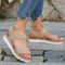 Women Fashion Trend Anti-Slip Comfortable Colour Blocking Soft Sole, Wear-Resistant Solid Elastic Band