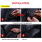 Leather Car Seat Cover Universal Vehicle Seat Cushion AntiSlip Chair Protector Waterproof Sweat Pro