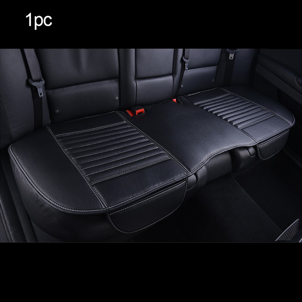 Leather Car Seat Cover Universal Vehicle Seat Cushion AntiSlip Chair Protector Waterproof Sweat Pro