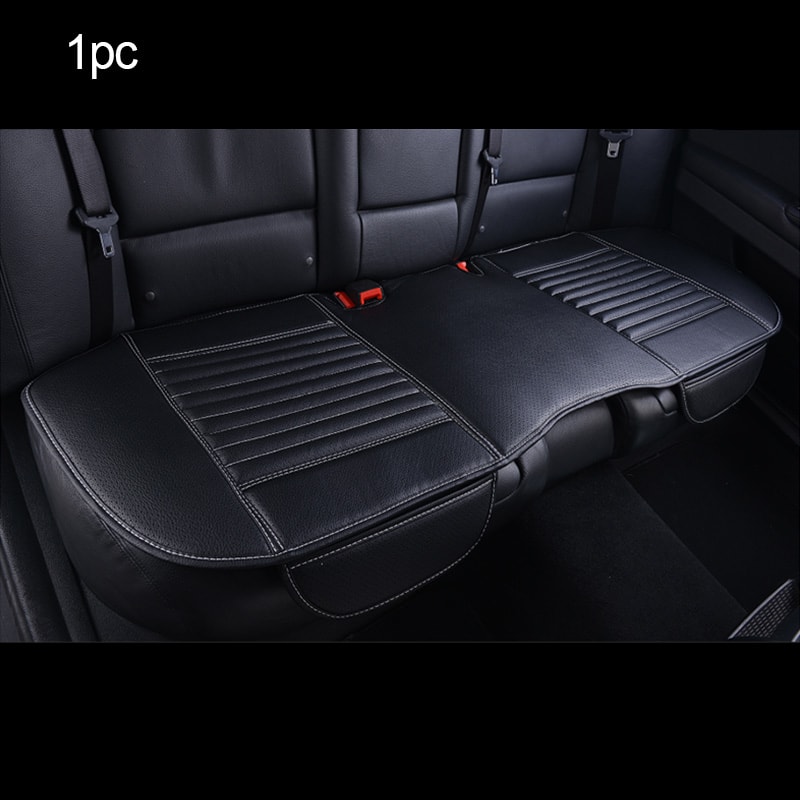 Leather Car Seat Cover Universal Vehicle Seat Cushion AntiSlip Chair Protector Waterproof Sweat Pro