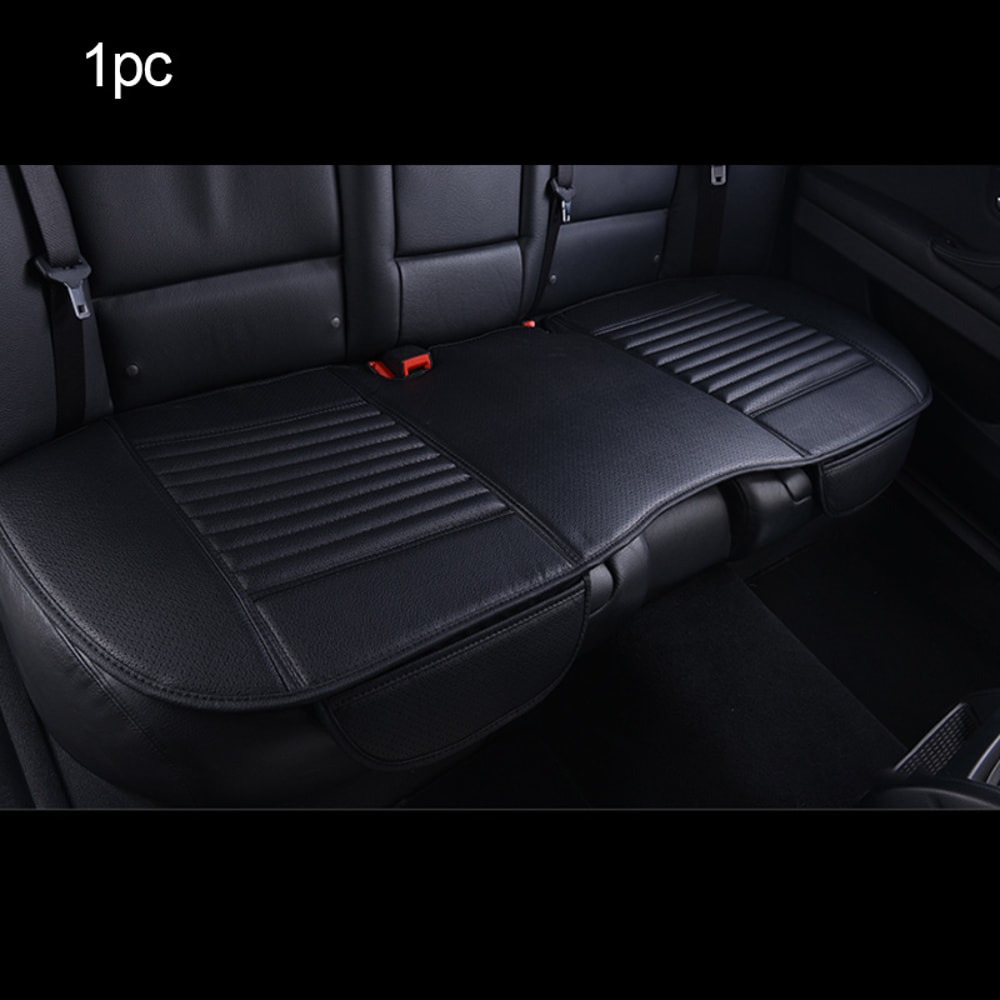 Leather Car Seat Cover Universal Vehicle Seat Cushion AntiSlip Chair Protector Waterproof Sweat Pro