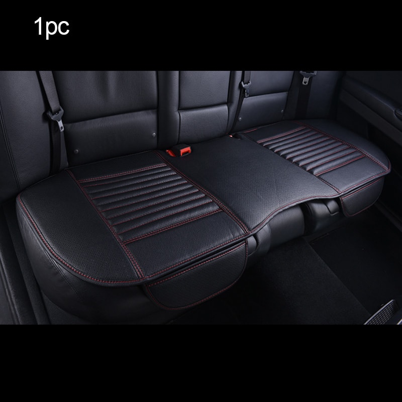 Leather Car Seat Cover Universal Vehicle Seat Cushion AntiSlip Chair Protector Waterproof Sweat Pro