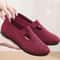 Fashionable Women Breathable Summer Mesh Shoes Lightweight Slip On Flats Casual Non Slip Sports Vul 6