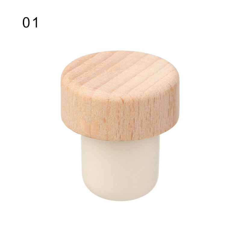 Silicone Champagne Bottle Sealer Wine Beer Cork Stopper Vacuum Sealed Cap Plug For Wine Bottle Bar 16