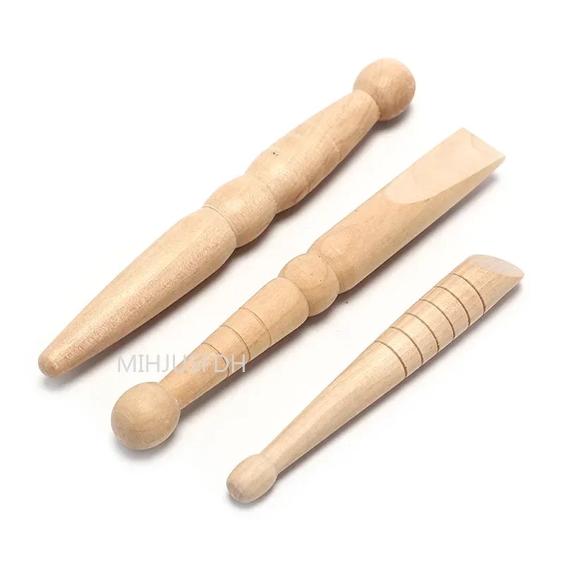 Natural Wooden Foot Body Massage Stick Foot Reflexology Massager Relieve Muscle Soreness Relaxing T 0