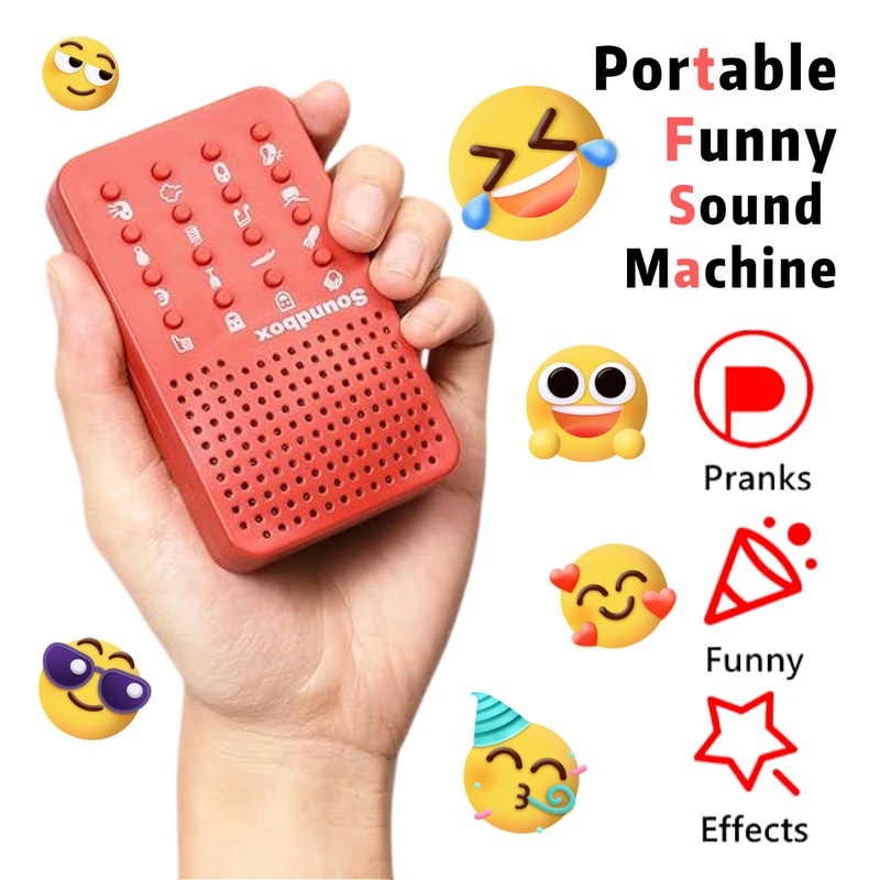 Portable Electronic Party Sound Maker With Sound Effects Classic Machine Novelty Prank Toy Gift For 1