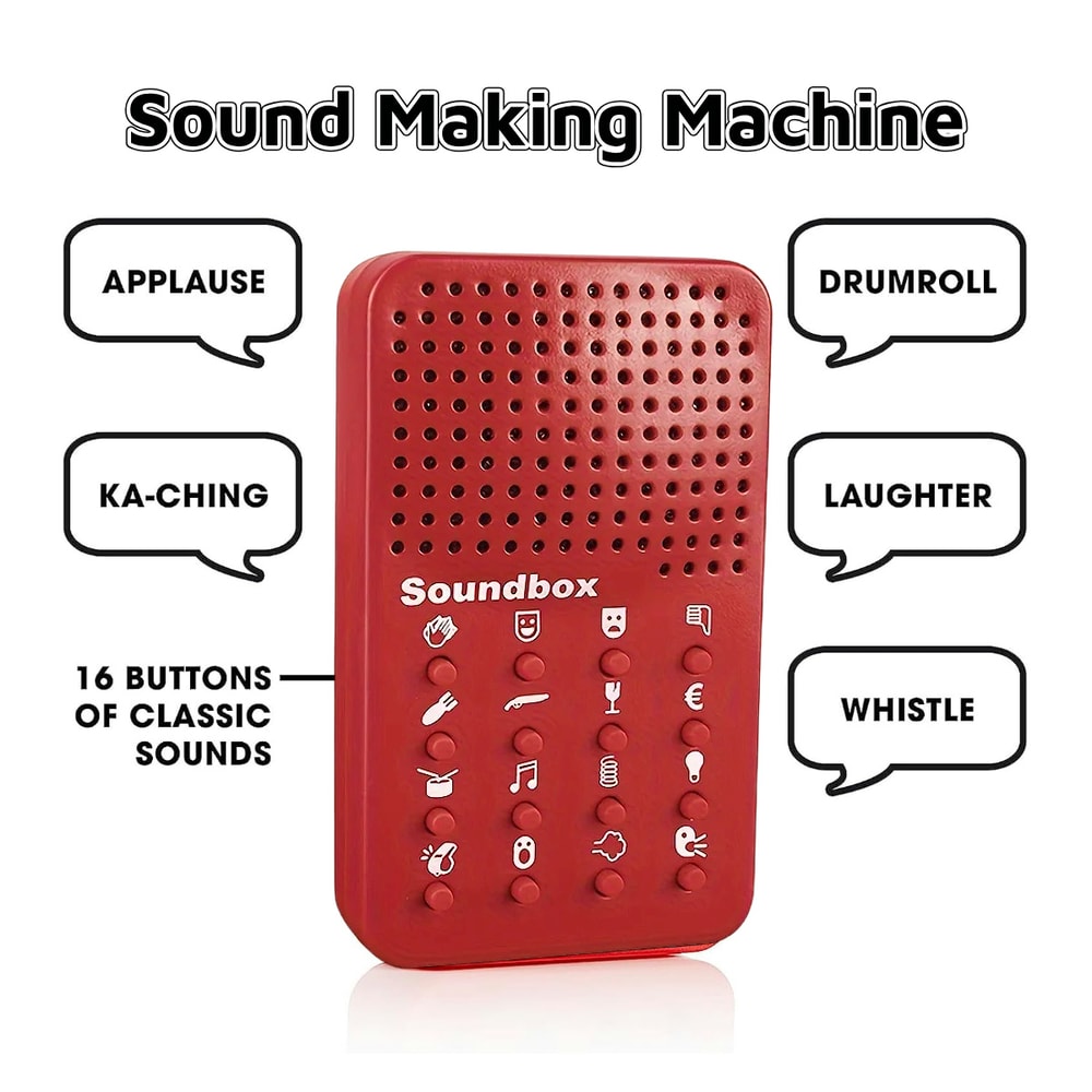 Portable Electronic Party Sound Maker With Sound Effects Classic Machine Novelty Prank Toy Gift For 4
