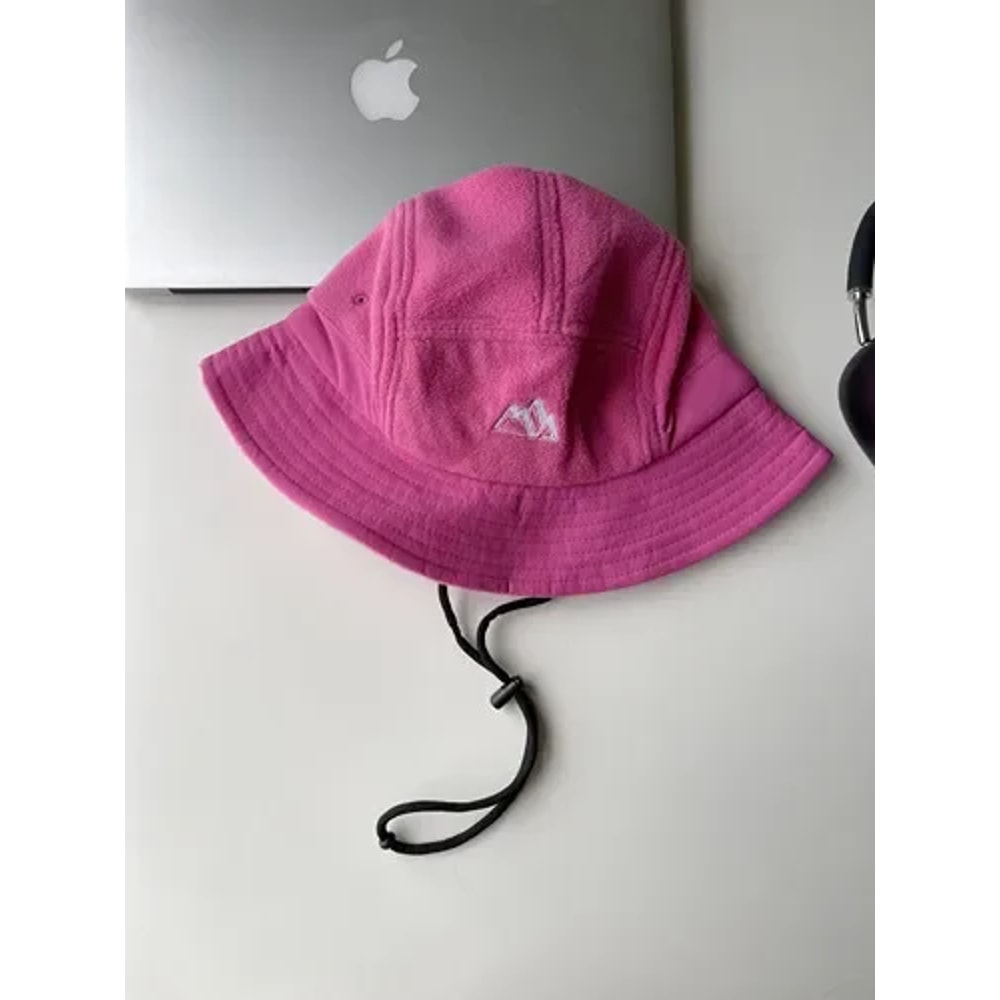 Short Brim Baseball Cap With Color Matching Ear Protection Winter Velvet Aviator Bucket Hat For Men 6