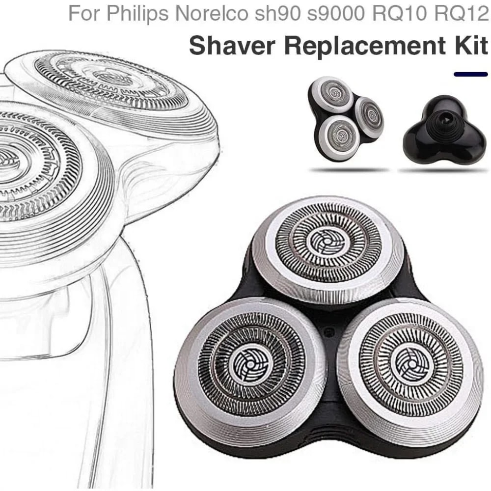 New Hot Shaver Head Replacement Electric Shaver Head Accessories For Smooth Shaving Experience 2