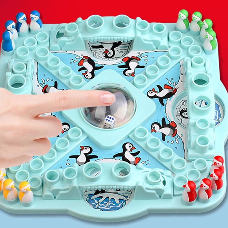 Party Game Penguin Chess Board Game, Family Game Toys, Competition Challenge, Friend Interaction, Fun Kill Time Toy